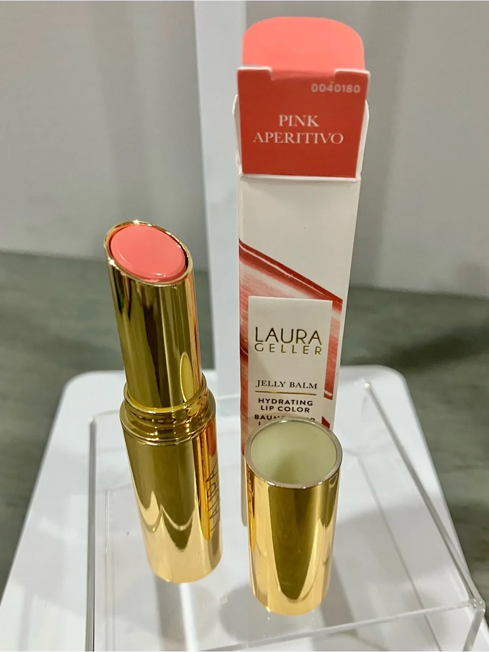 Laura Geller Pink Aperitivo Hydrating Jelly Balm Lip Color